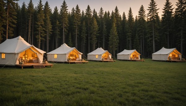 Hébergement plein air premium : critères et confort avec ciela village